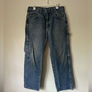 Distressed Bulwark Work Pants